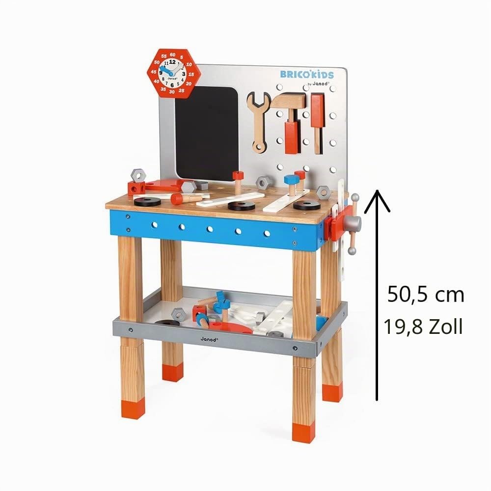 janod-brico-kids-riesige-magnetische-holz-werkbank image 3