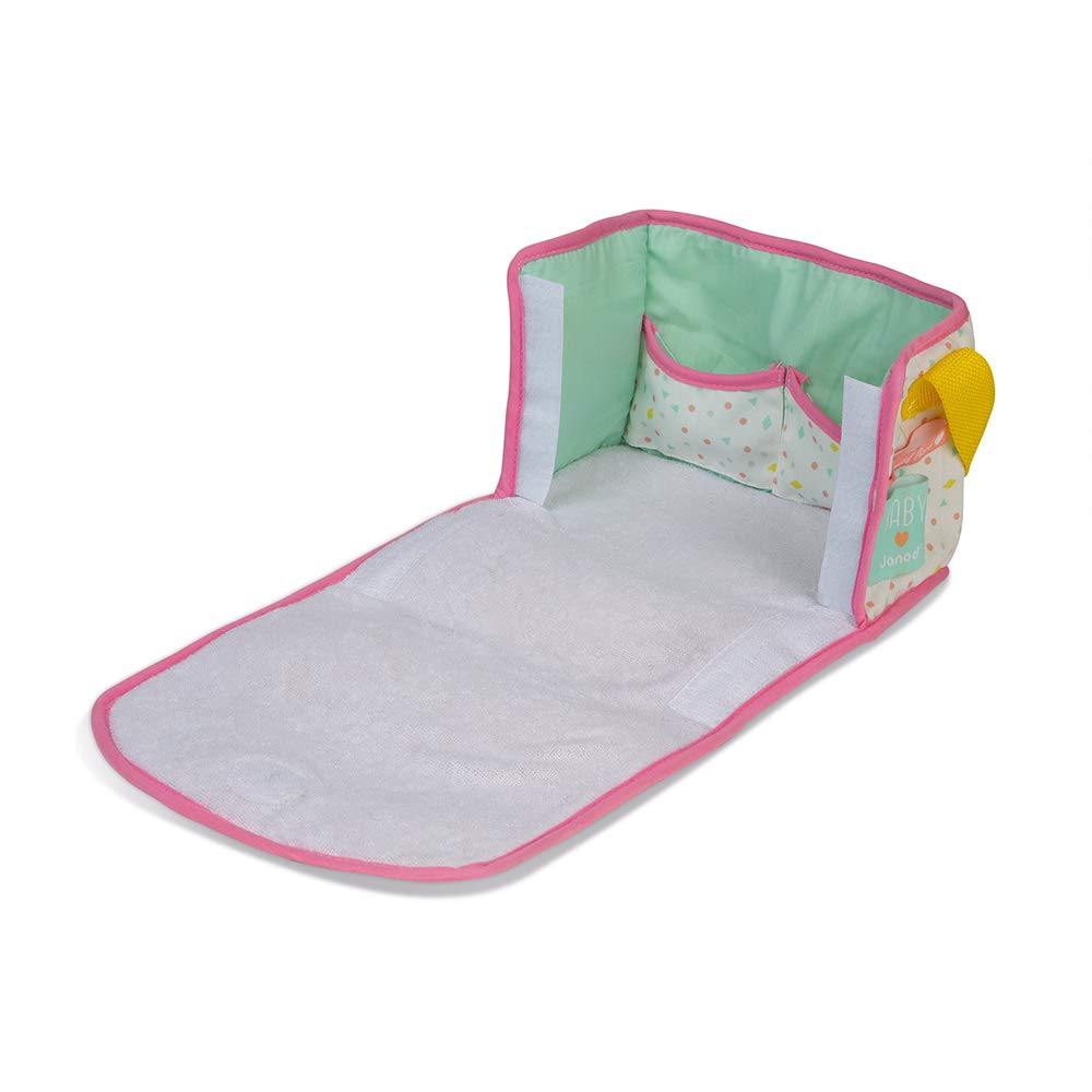 janod-kinder-wickeltasche-mit-accessoires-aus-holz-faltbarer-wickeltisch-8-zubeh image 2