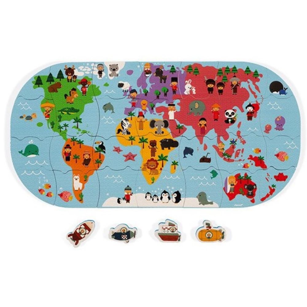 janod-j04719-badeentdeckerkarte-badespielzeug-28-teilig-mit-fahrzeugen image 4