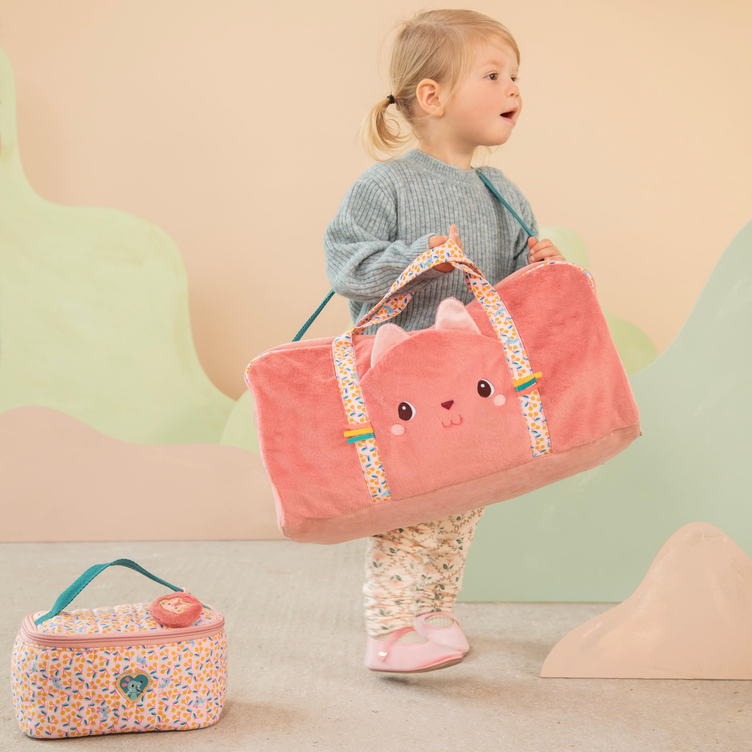 lilliputiens-jeanne-die-katze-kinder-wochenendtasche-45-cm image 5