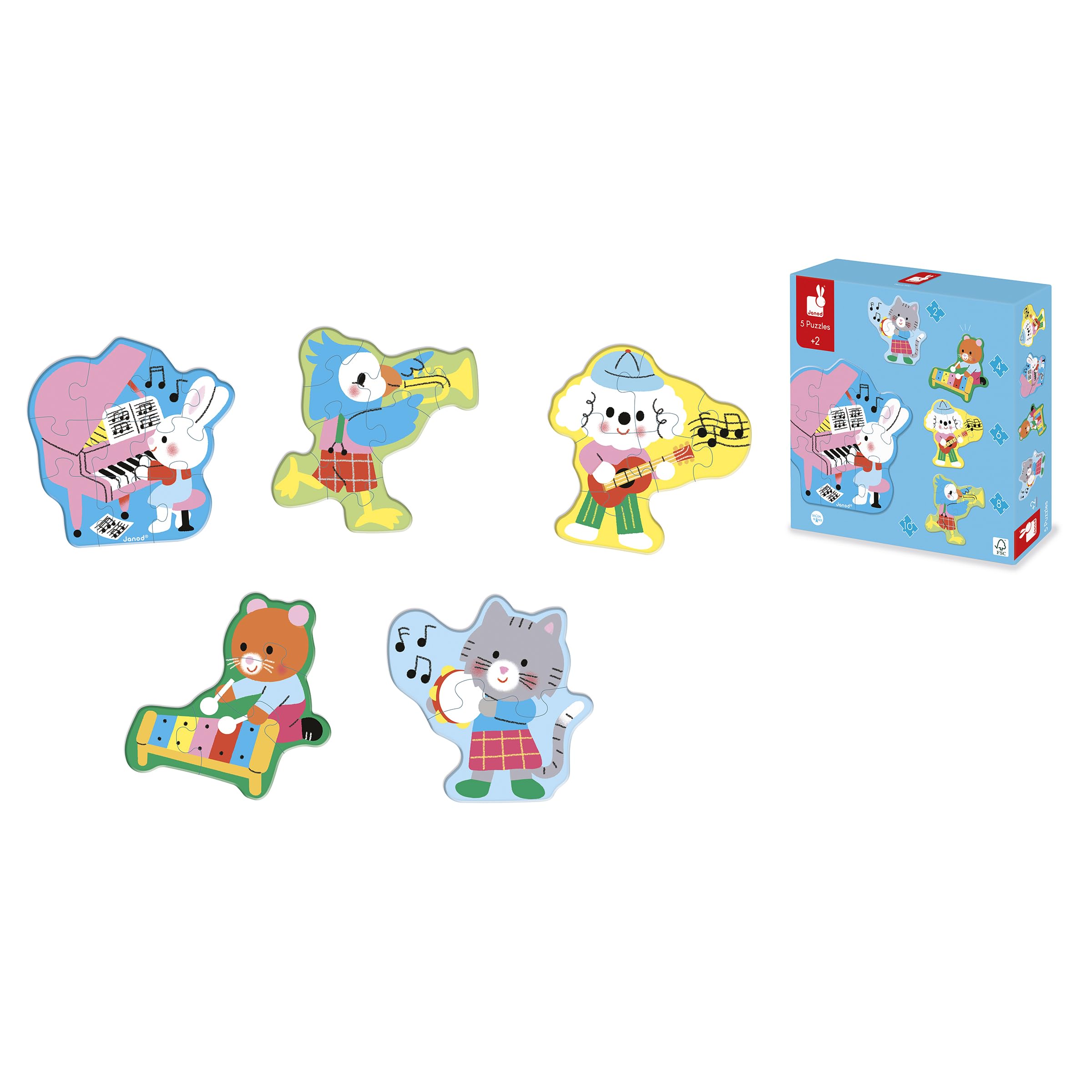 janod-5-bauernhof-puzzles-progressiv-2-bis-10-teile-ab-2-jahren image 8