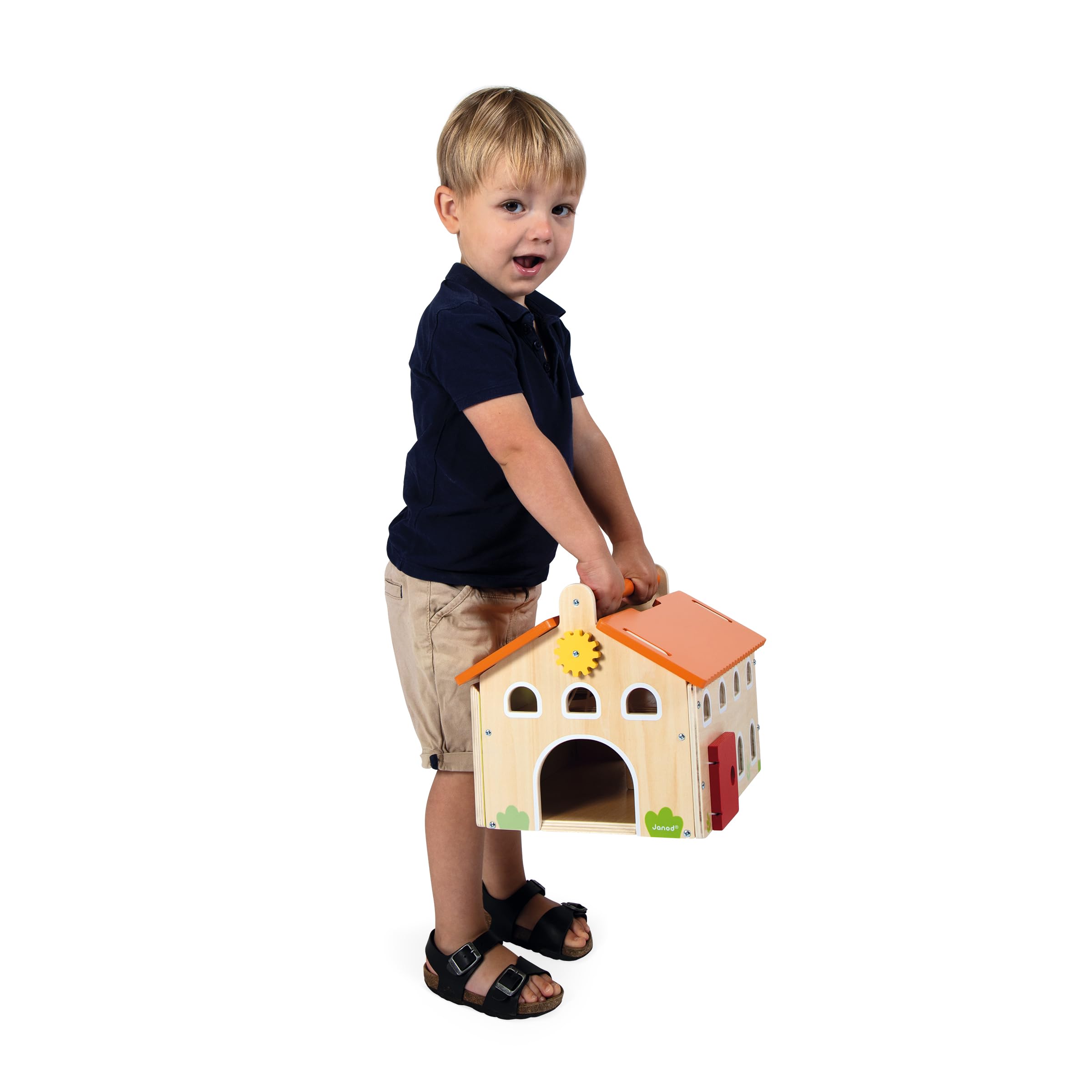 janod-mein-erster-bauernhof-j03318-holz-bauernhof-spielset-16-teilig image 8