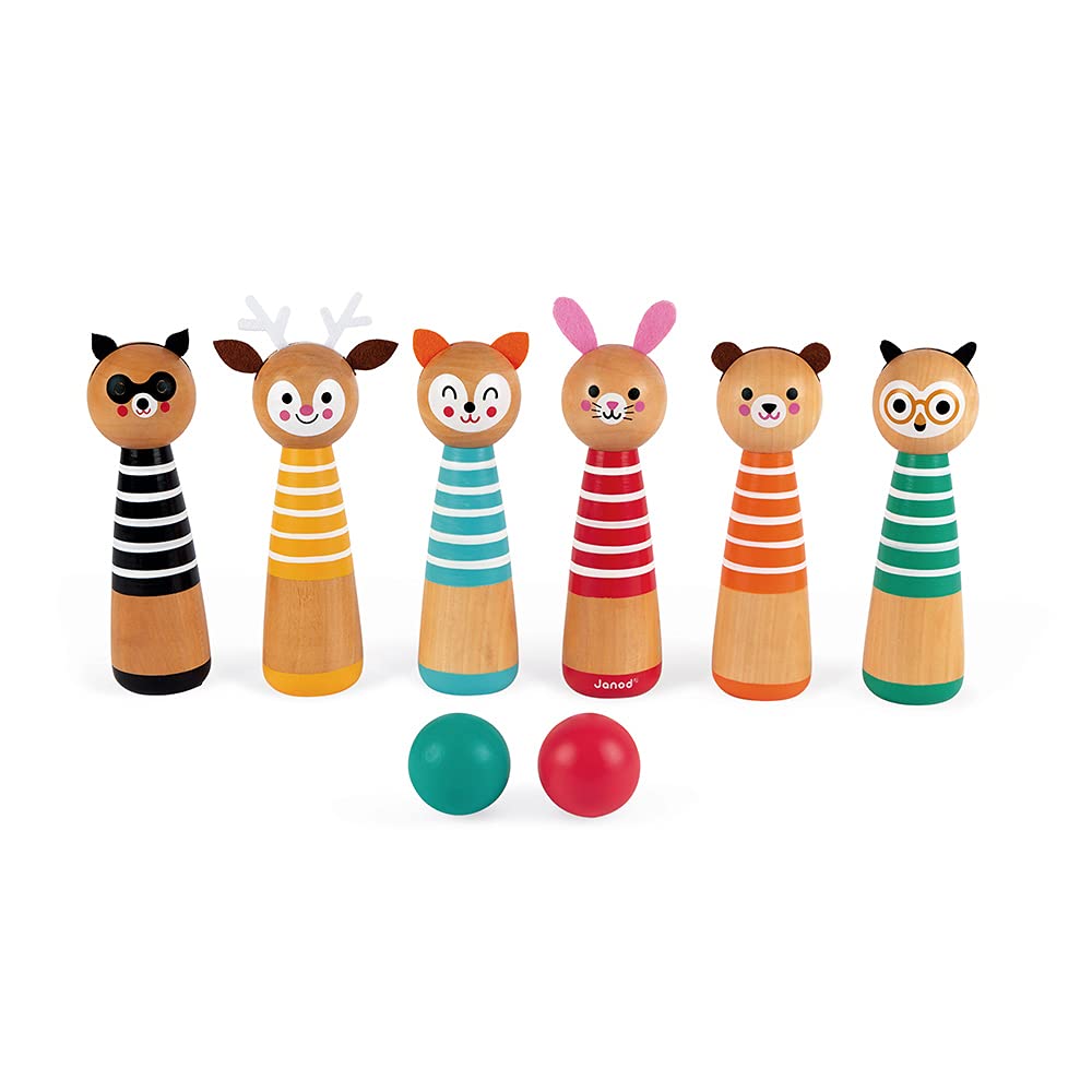 janod-my-first-happy-garden-j03200-kegelspiel-holz image 2