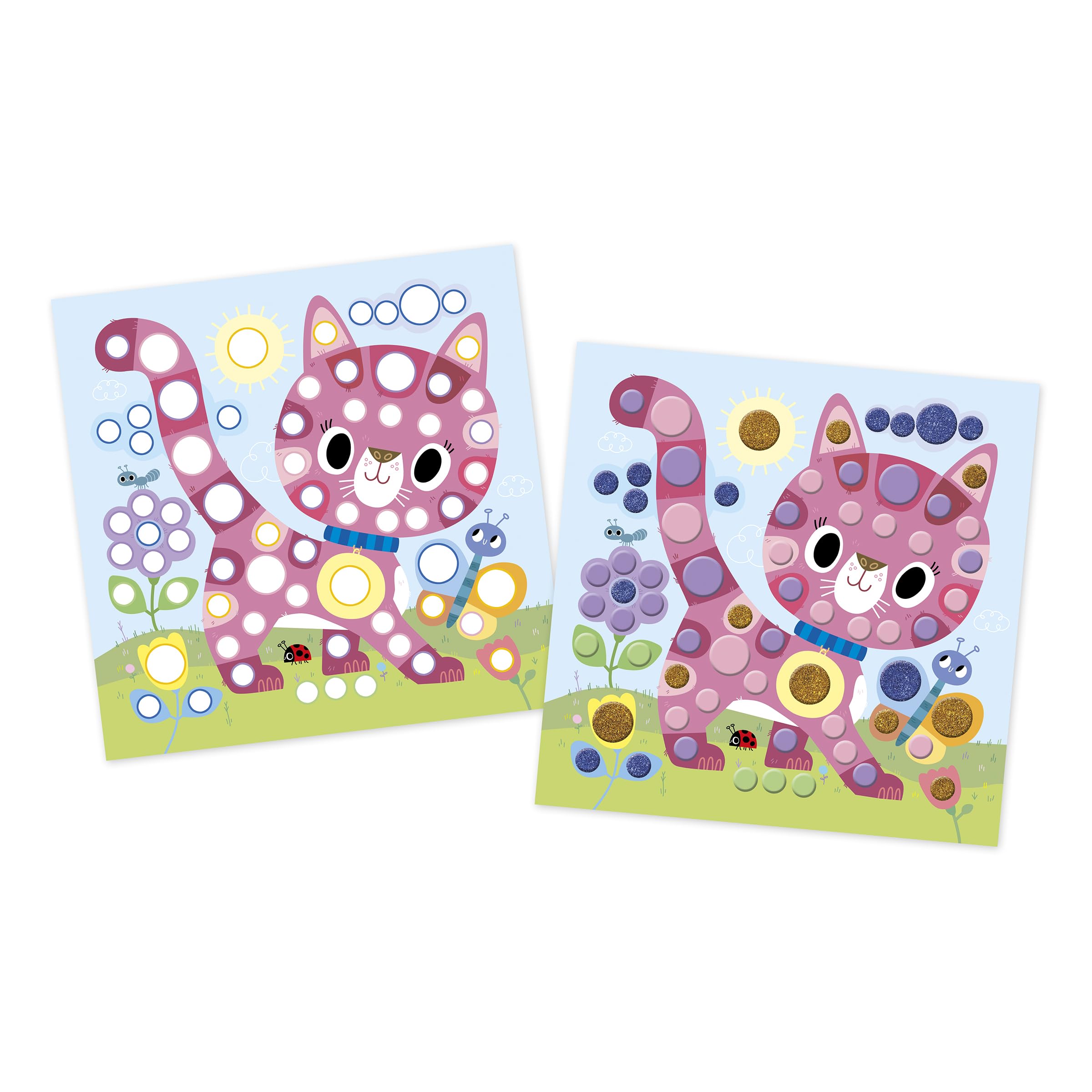 janod-runde-aufkleber-mosaik-set-tierbilder-ab-3-jahren image 3