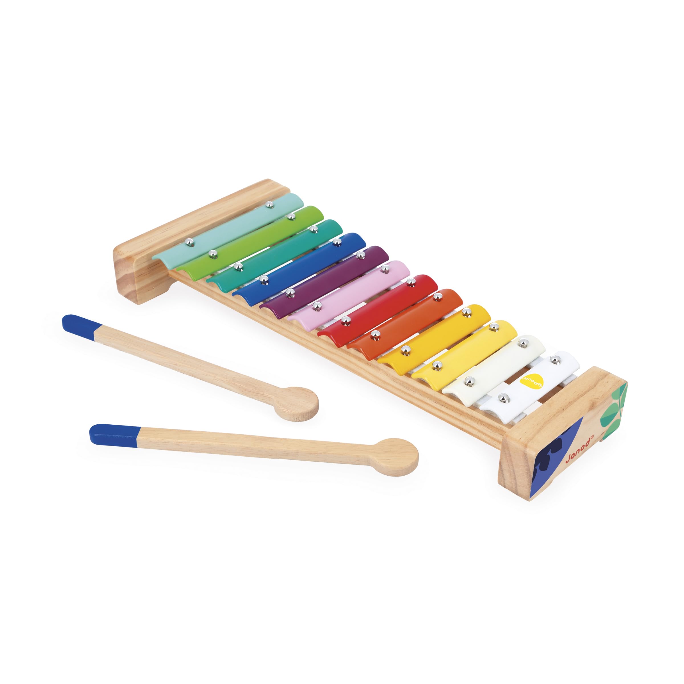 janod-j07663-xylophon-holz-metall-12-tasten-mit-2-schl-geln image 3