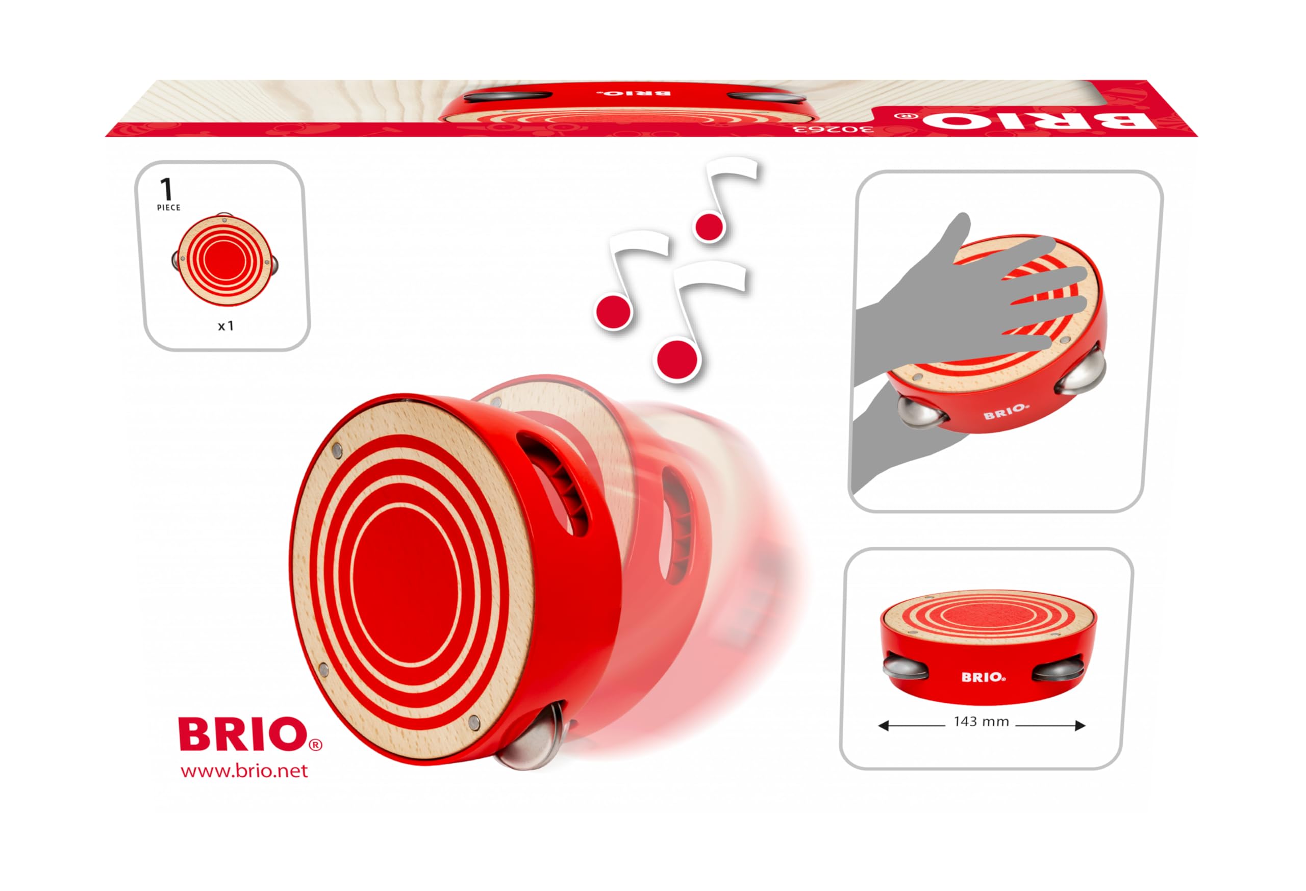 brio-30263-schellentrommel-musikinstrument image 5