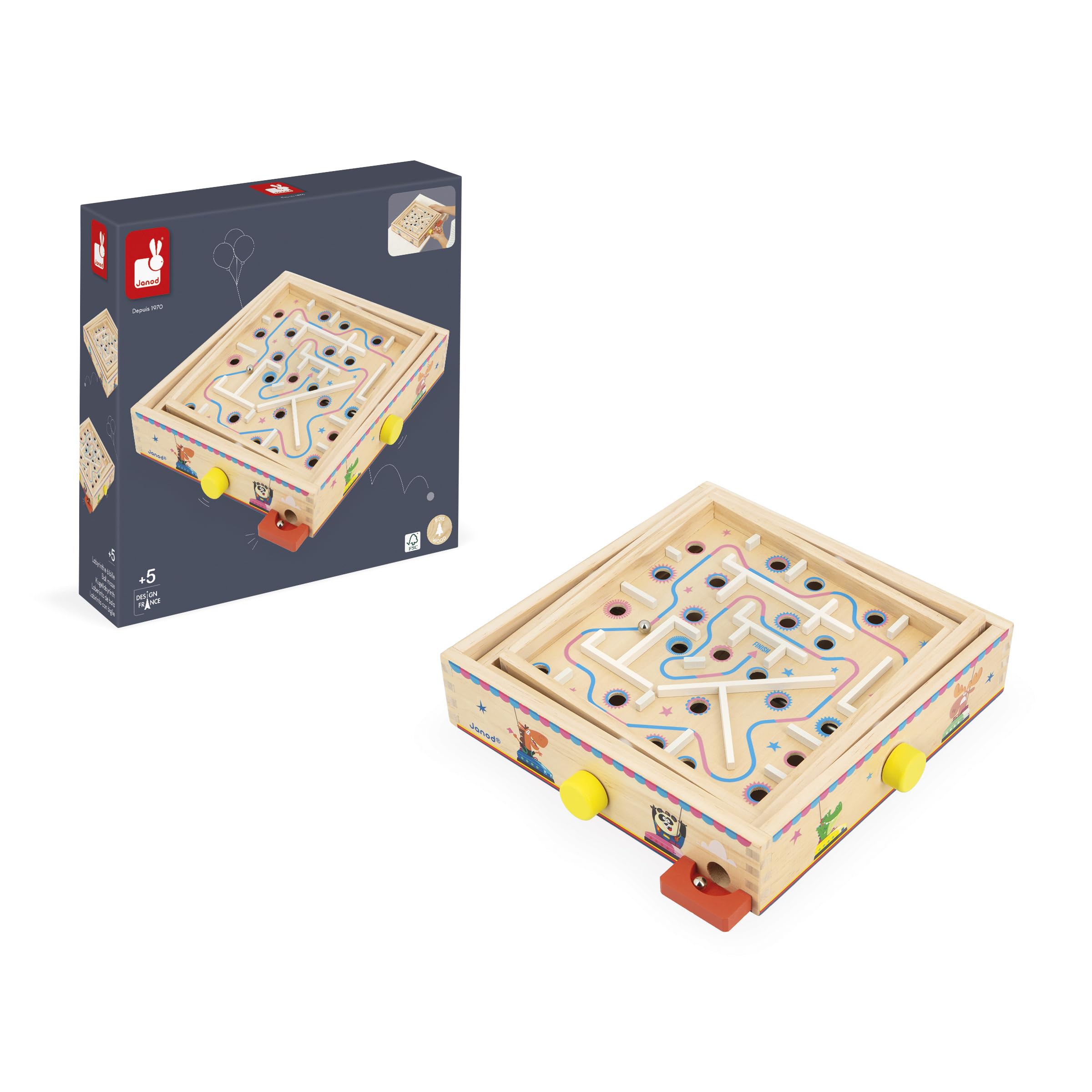 janod-holz-labyrinth-applepop-kugelbahn-geschicklichkeitsspiel-ab-5-jahre image 8