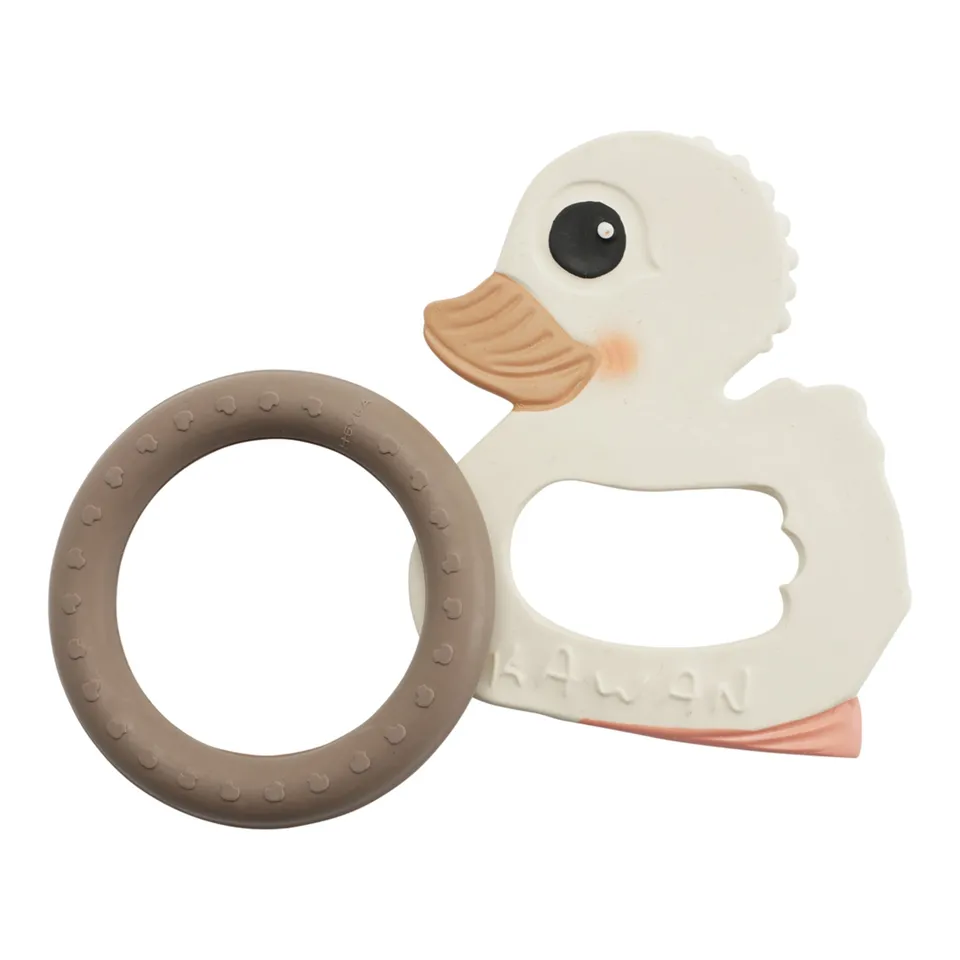 hevea-kawan-ente-bei-ring-geschenkset-naturkautschuk image 1