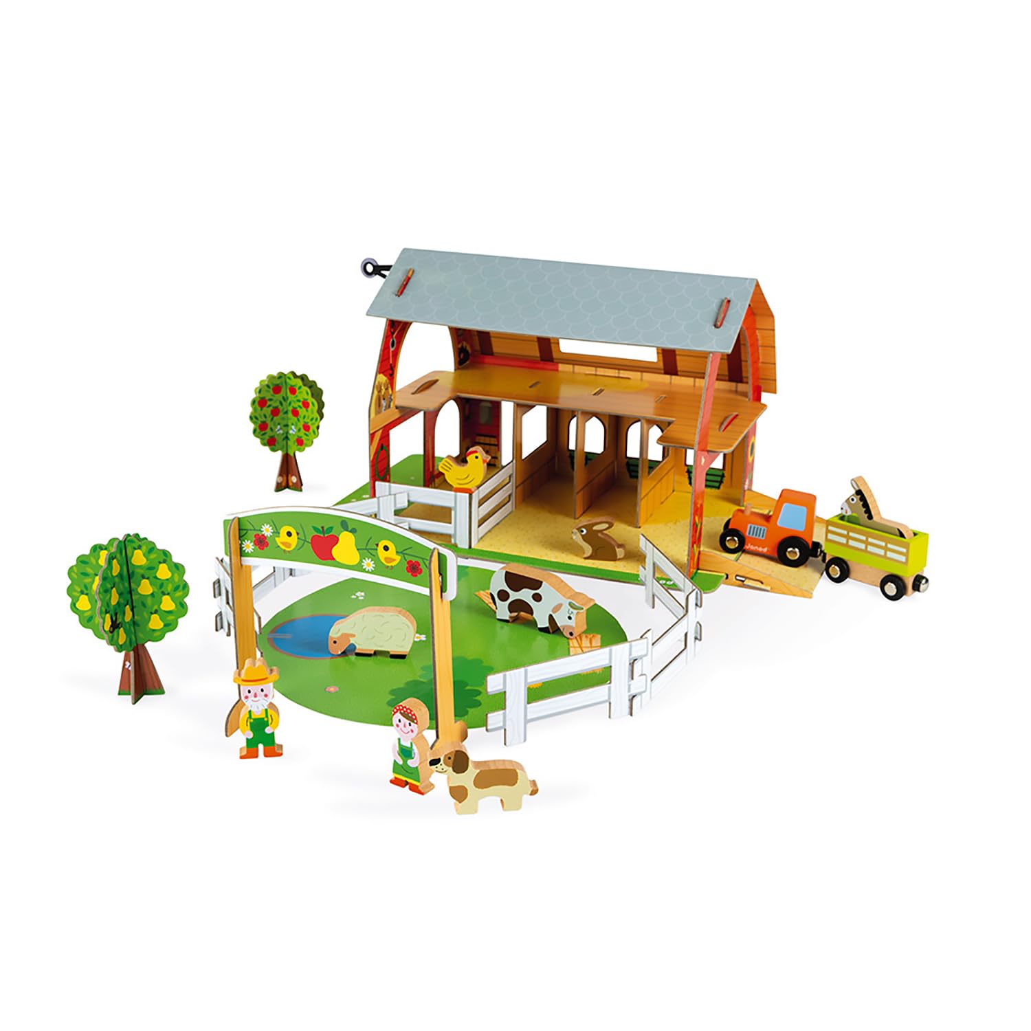janod-story-bauernhof-j08577-spielset-mit-10-holzfiguren image 6