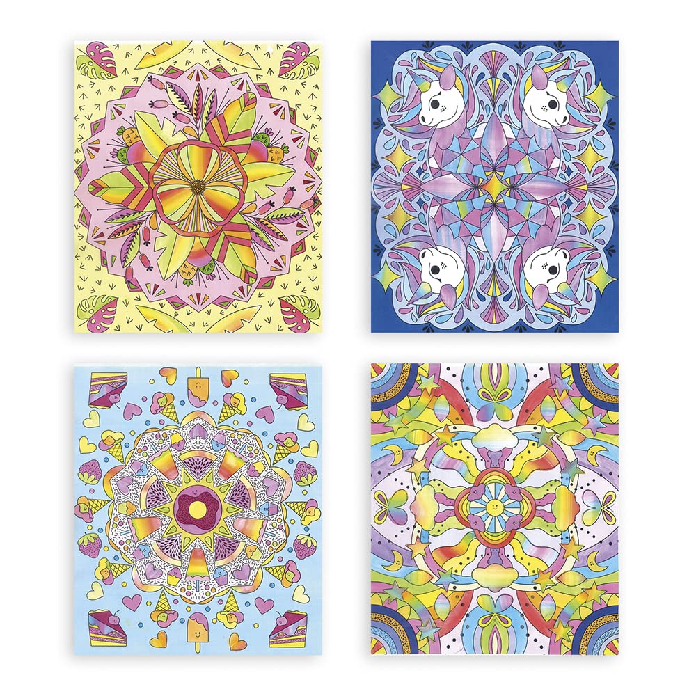 janod-j07992-mal-set-regenbogen-mandala-bastelset image 2