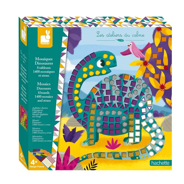 janod-j07903-mosaike-dinosaurier-bastelset image 1