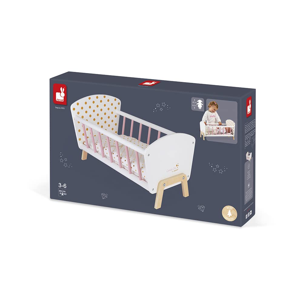 janod-puppenbett-candy-chic-holz-mit-bettset-bis-42-cm-j05889 image 8
