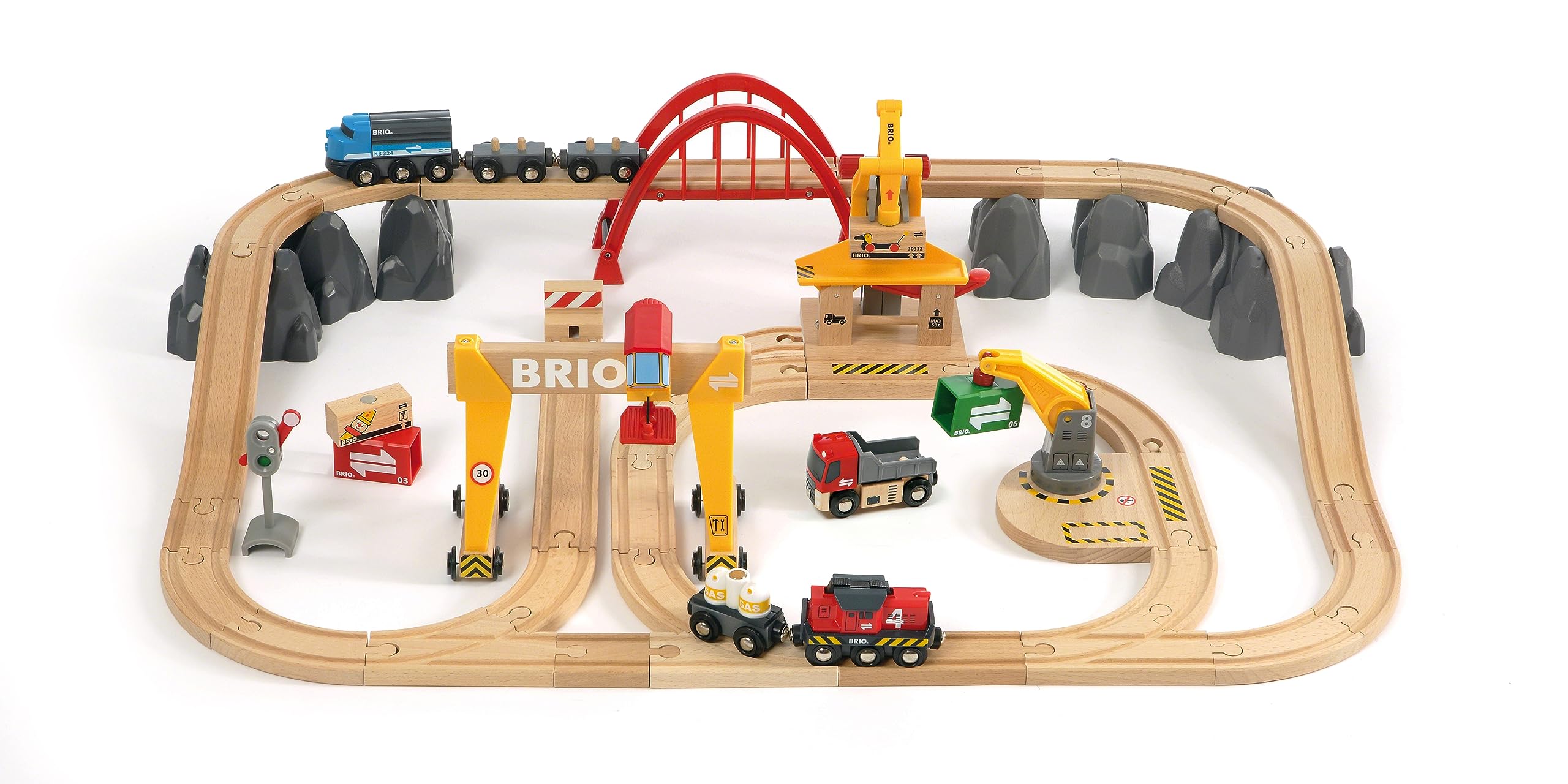 brio-world-33097-frachten-set-deluxe-54-teilig-mit-batterielok image 4