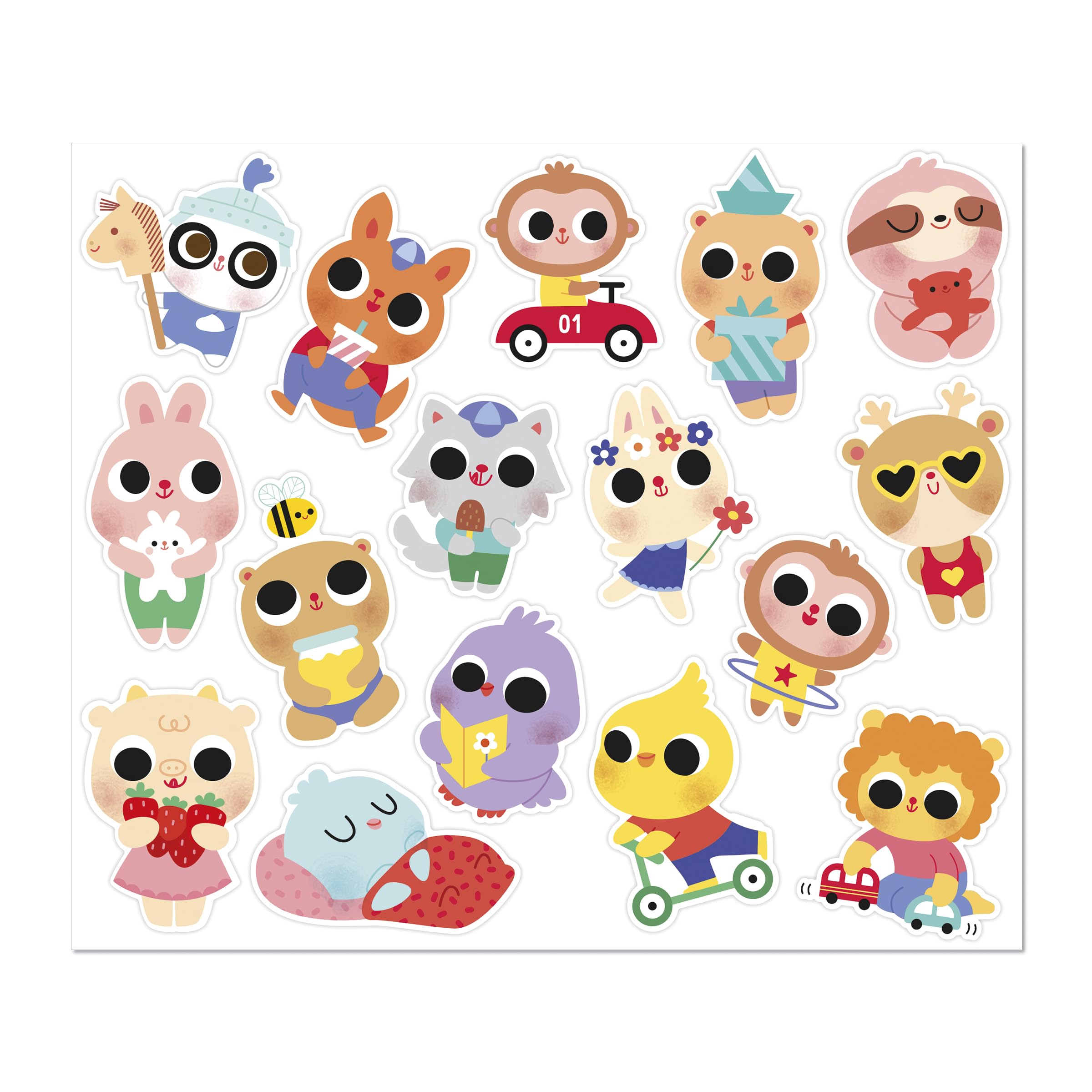 janod-sticker-babys-tiere-100-gro-e-sticker-ab-18-monaten-j09193 image 3