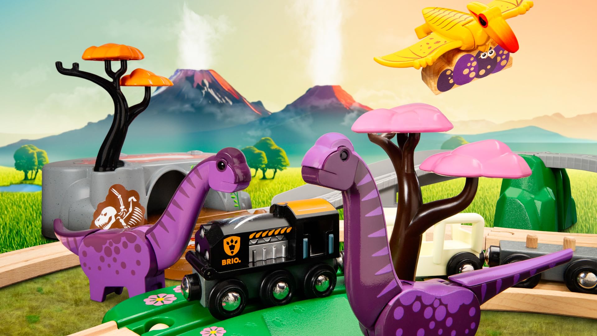 brio-world-36094-dinosaurier-abenteuer-set-zugset image 6