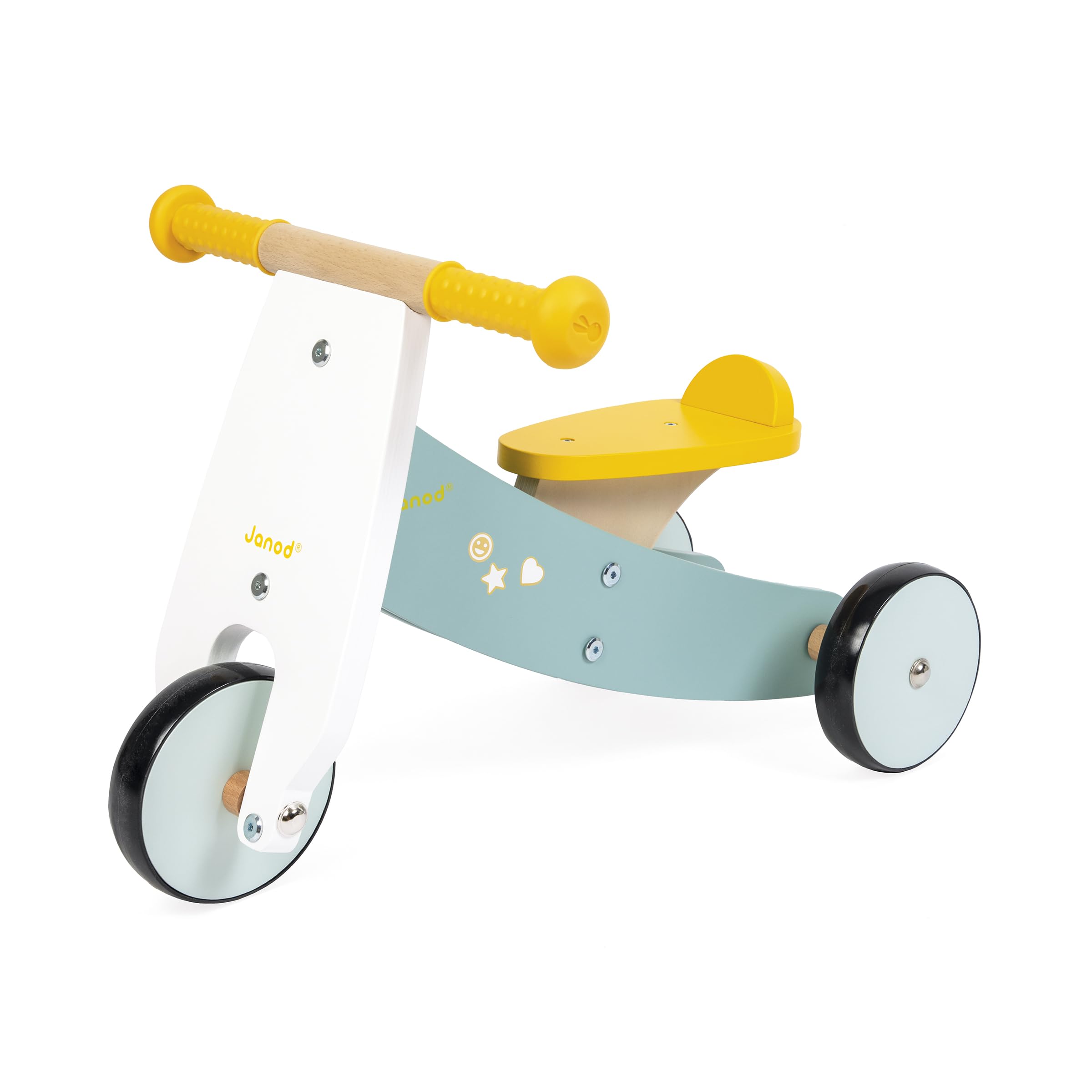 janod-dreirad-holz-individuell-gestaltbar-mit-stickerbogen-ab-12-monate image 2