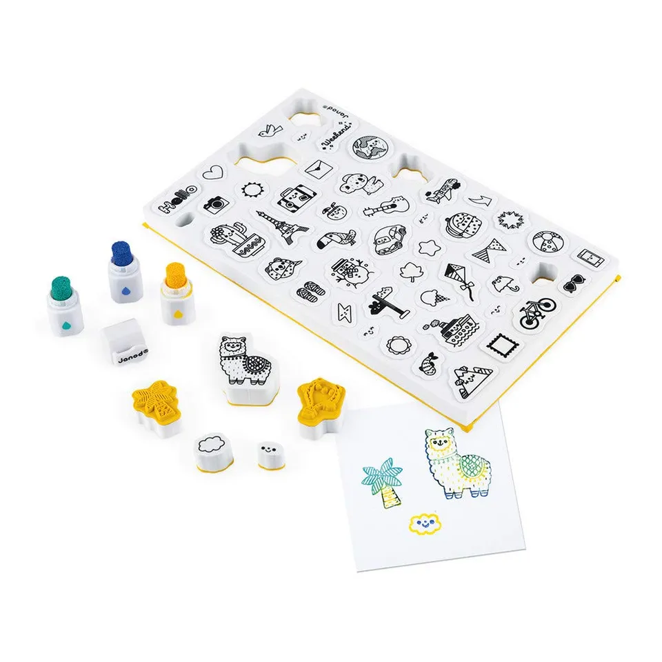 janod-stampinoo-trips-j07800-stempelset-50-teilig image 1