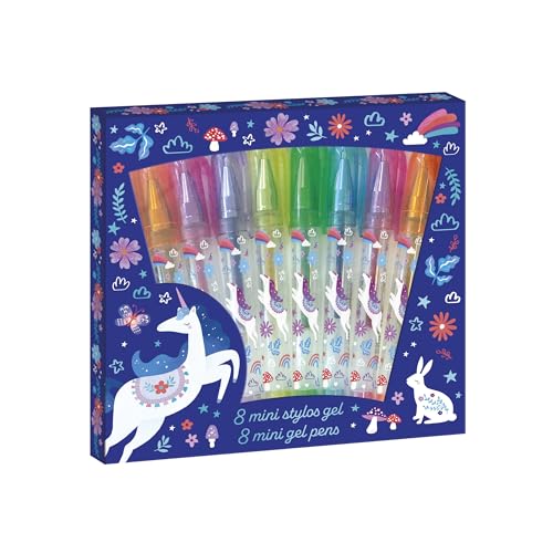 janod-8-mini-gelstifte-glitzer-einhorn-dreamland-j08935 image 2