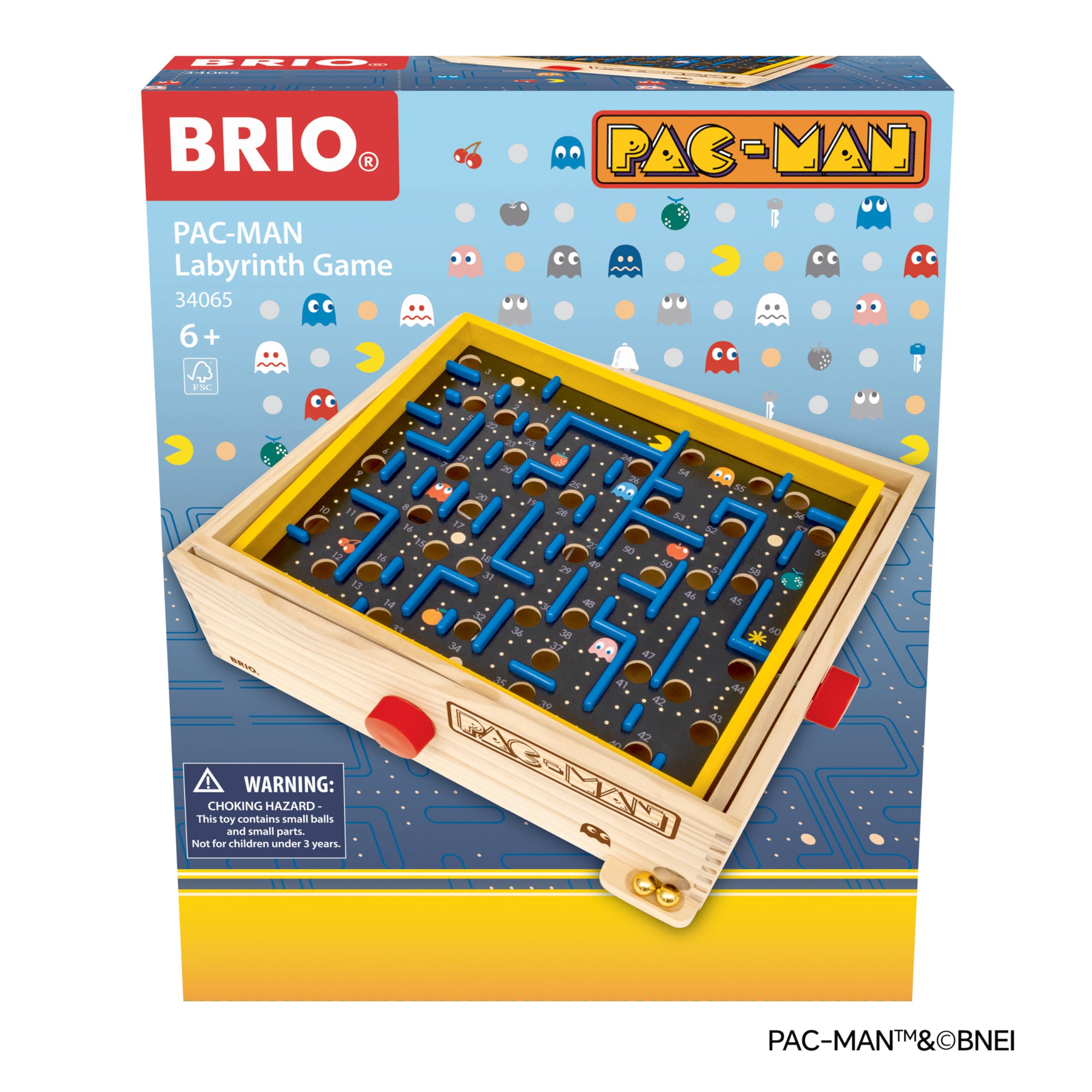 brio-34065-pac-man-labyrinth-holzlabyrinth image 2
