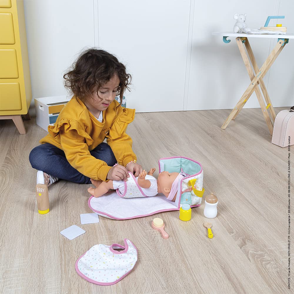 janod-kinder-wickeltasche-mit-accessoires-aus-holz-faltbarer-wickeltisch-8-zubeh image 8
