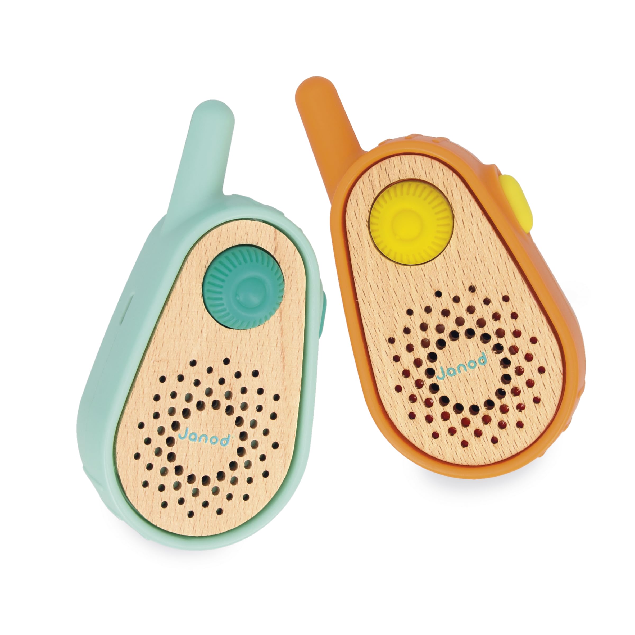janod-walkie-talkie-kinder-set-2-ger-te-300-m-usb-c-ab-3-jahren image 1