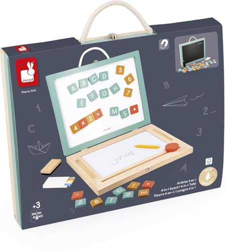 janod-kindertafel-holz-4-in-1-koffer-set-49-teile-j09626 image 7