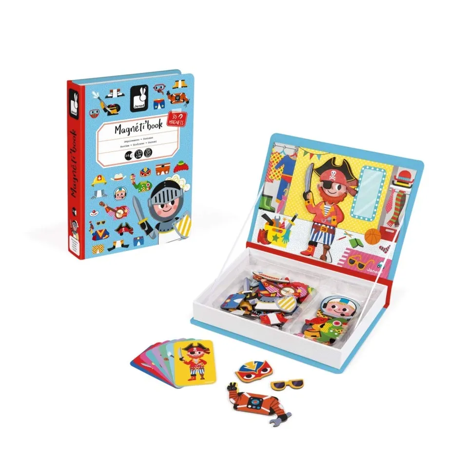 janod-magneti-book-jungen-magnetspiel-36-teile-ab-3-jahren-j02719 image 1