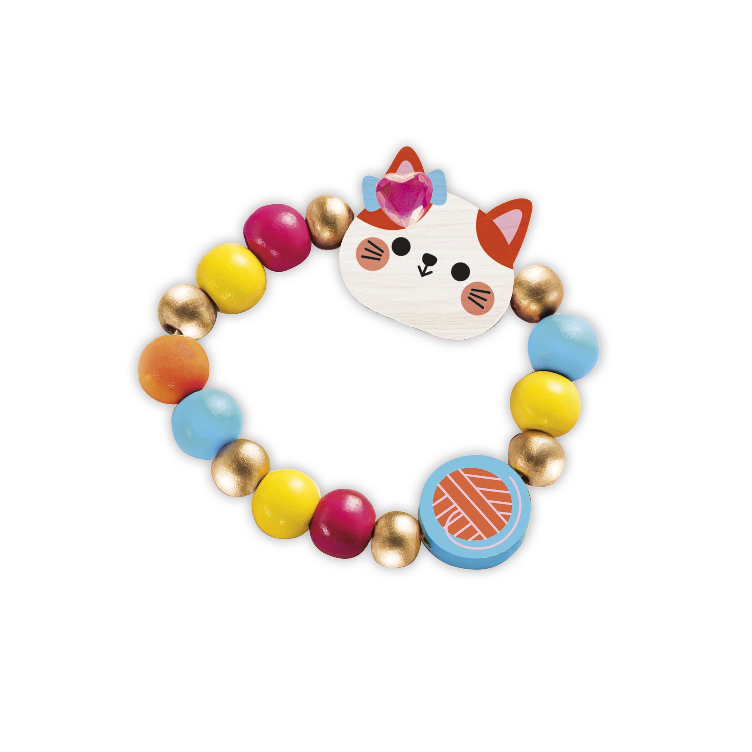 janod-kleine-katzen-holzschmuck-bastelset-4-teiliges-diy-kreativset-ab-4-jahren image 7
