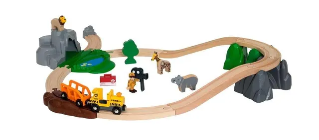 brio-world-gro-es-bahn-safari-set-26-teilig-holz-ab-3-jahren image 1
