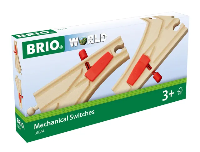 brio-world-mechanisches-weichenpaar-2-holzeisenbahn-weichen image 1