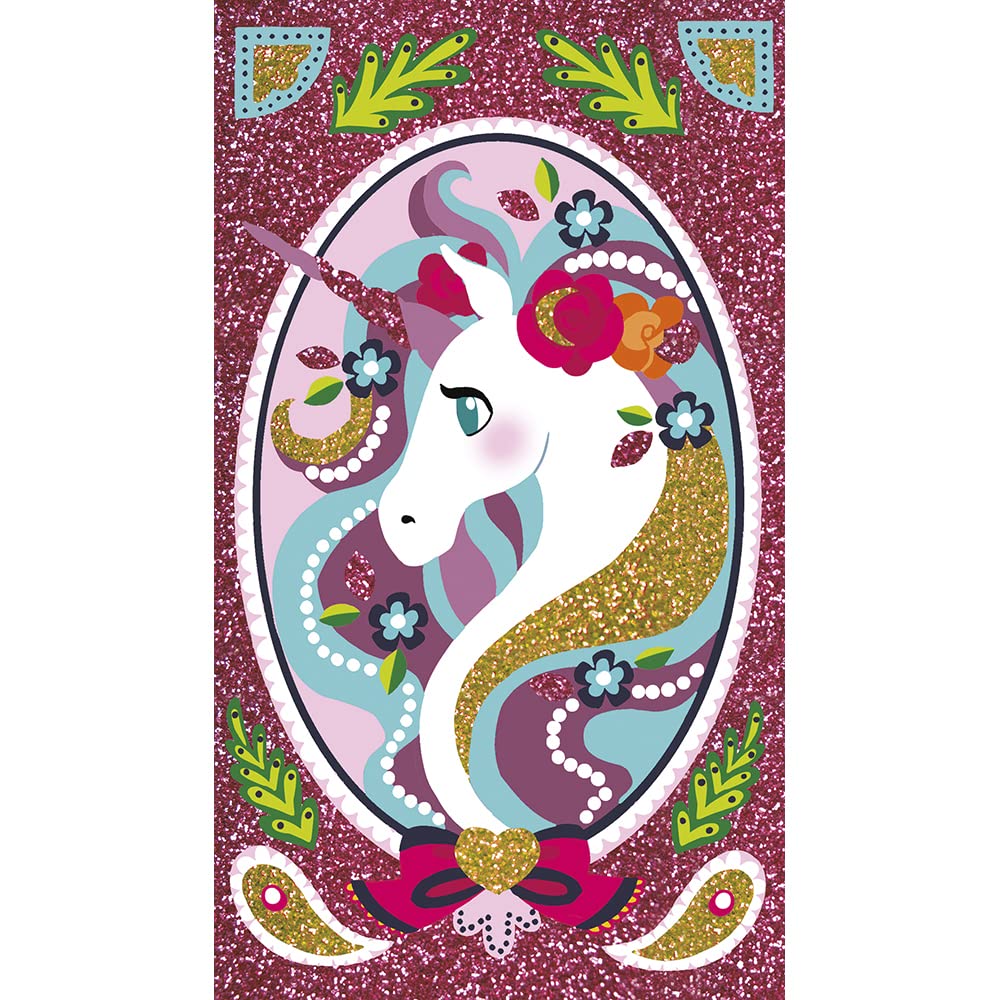 janod-einhorn-glitter-kratzbilder-kreativ-set-mit-pailletten-ab-7-jahre image 8