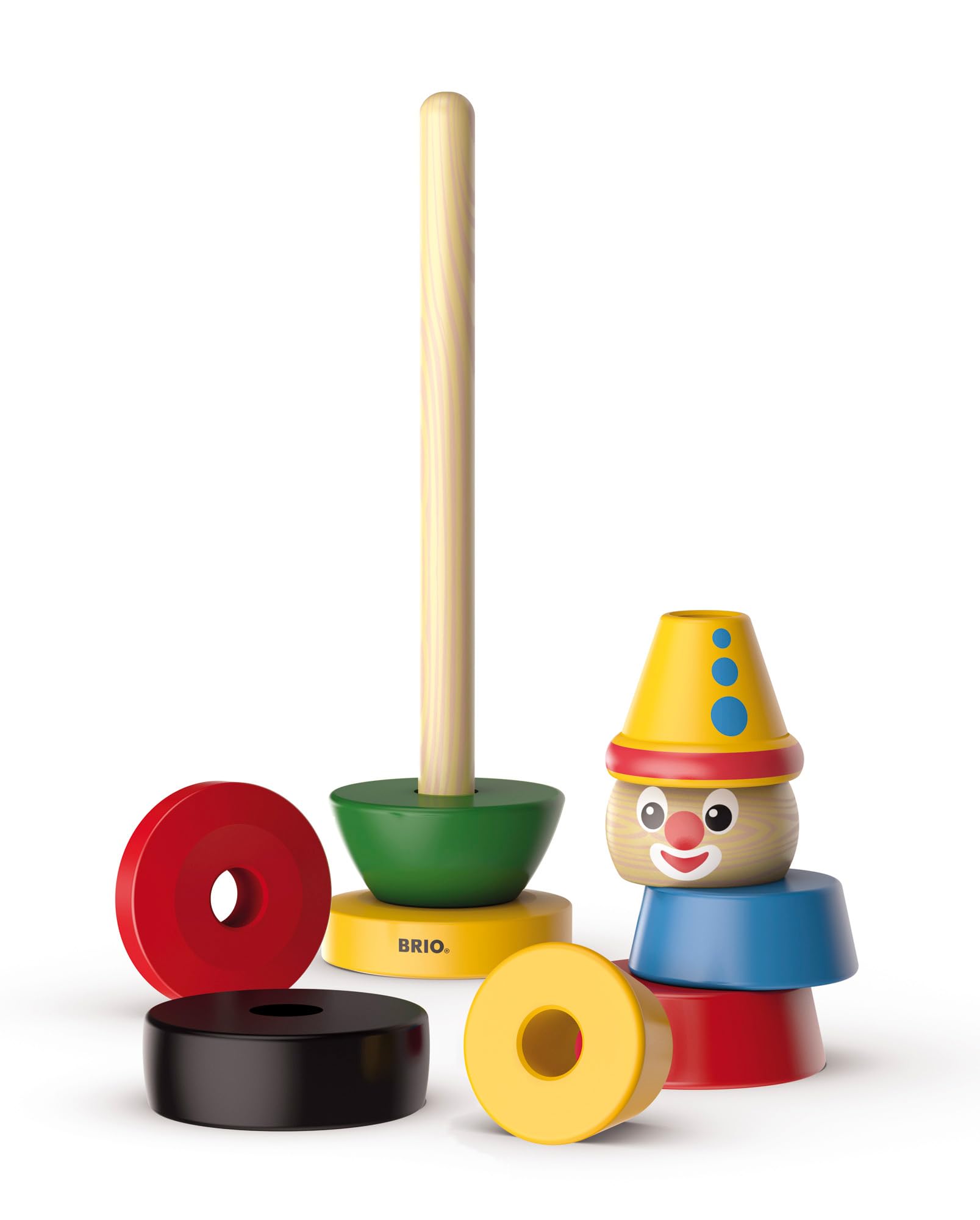 brio-clown-stapelspielzeug-8-teile-aus-fsc-zertifiziertem-holz-ab-12-monaten image 2