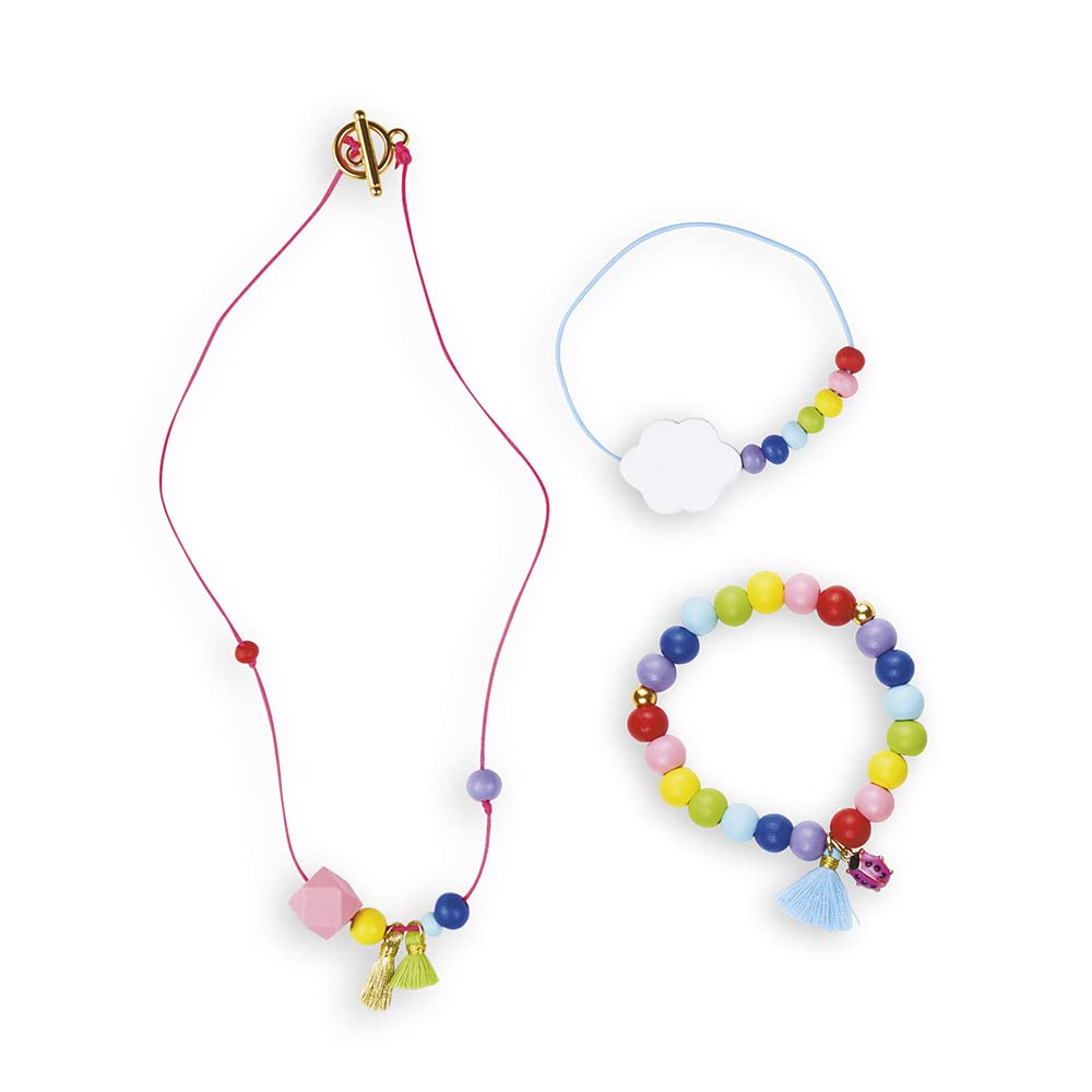 janod-les-ateliers-bijoux-regenbogen-schmuck-bastel-set-2-ketten-und-1-armband-a image 2