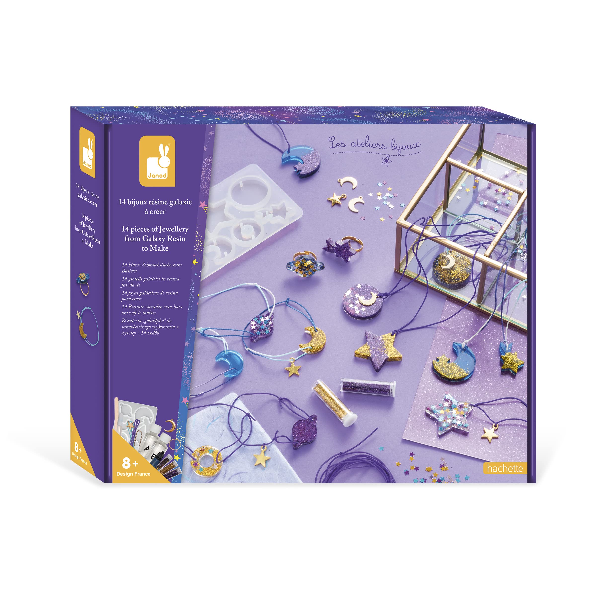 janod-j07937-les-ateliers-bijoux-galaxie-harz-schmuckset-14-teile image 1