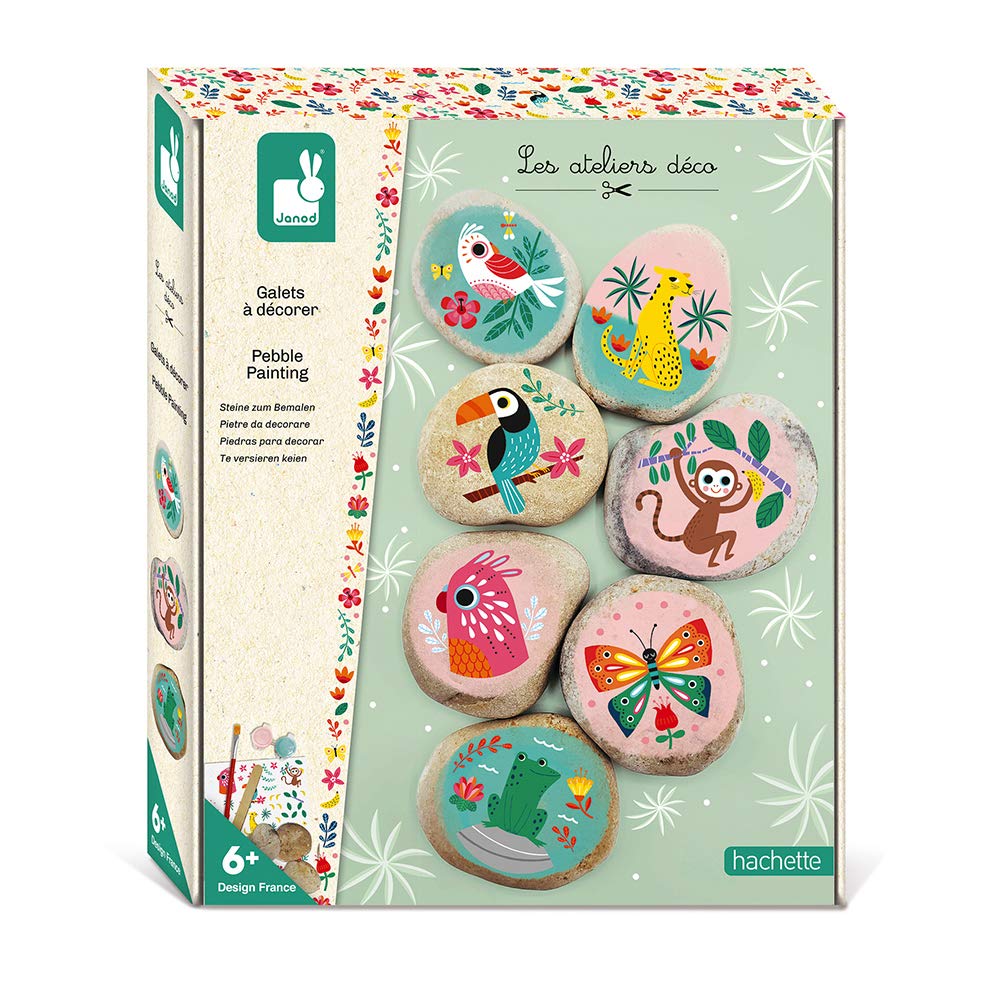 janod-les-ateliers-d-co-pebbles-to-decorate-j07922-kreativset-kieselsteine-ab-6- image 1