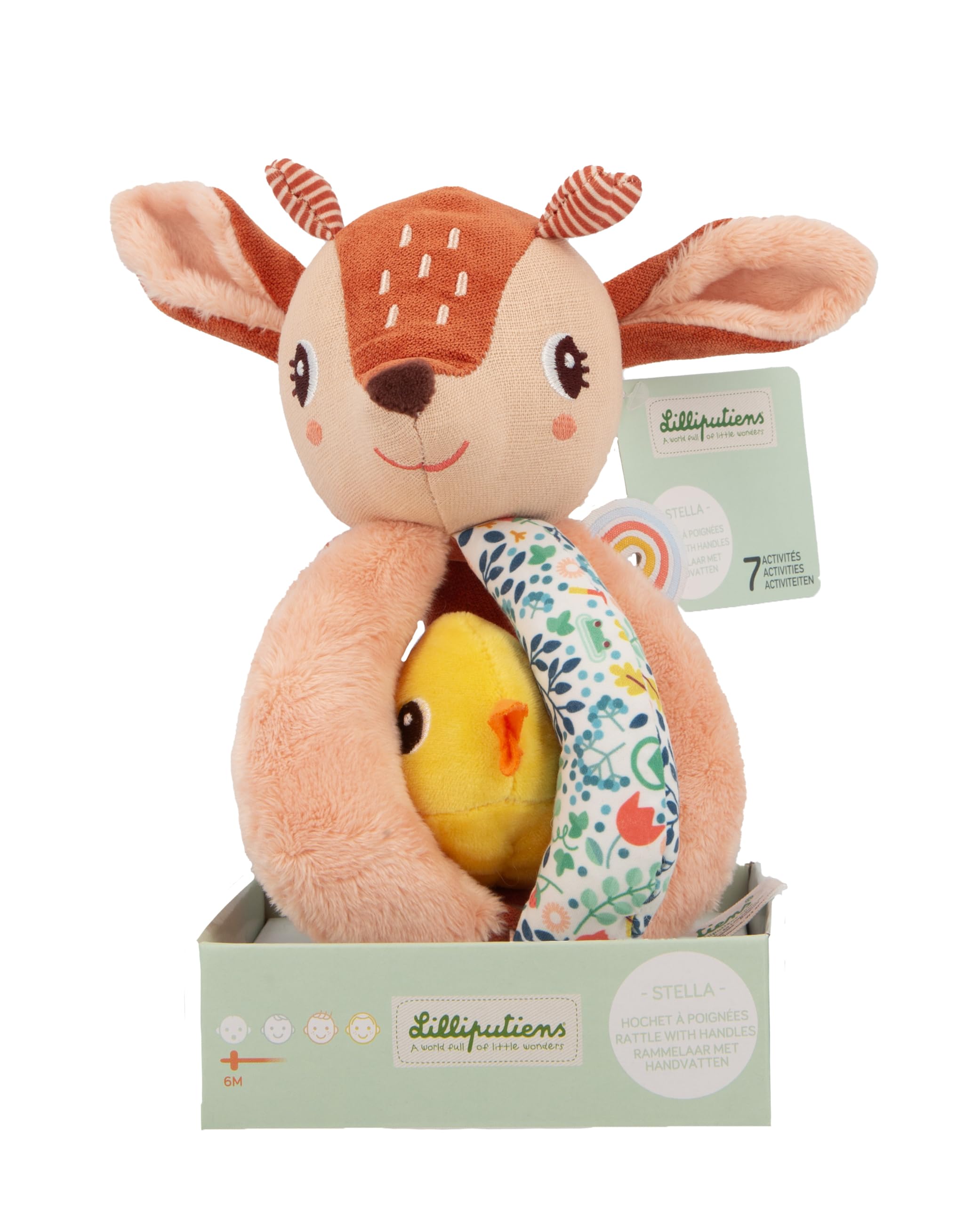 lilliputiens-stella-sensorik-babyrassel-mit-griffen-rassel-ab-6-monaten image 6