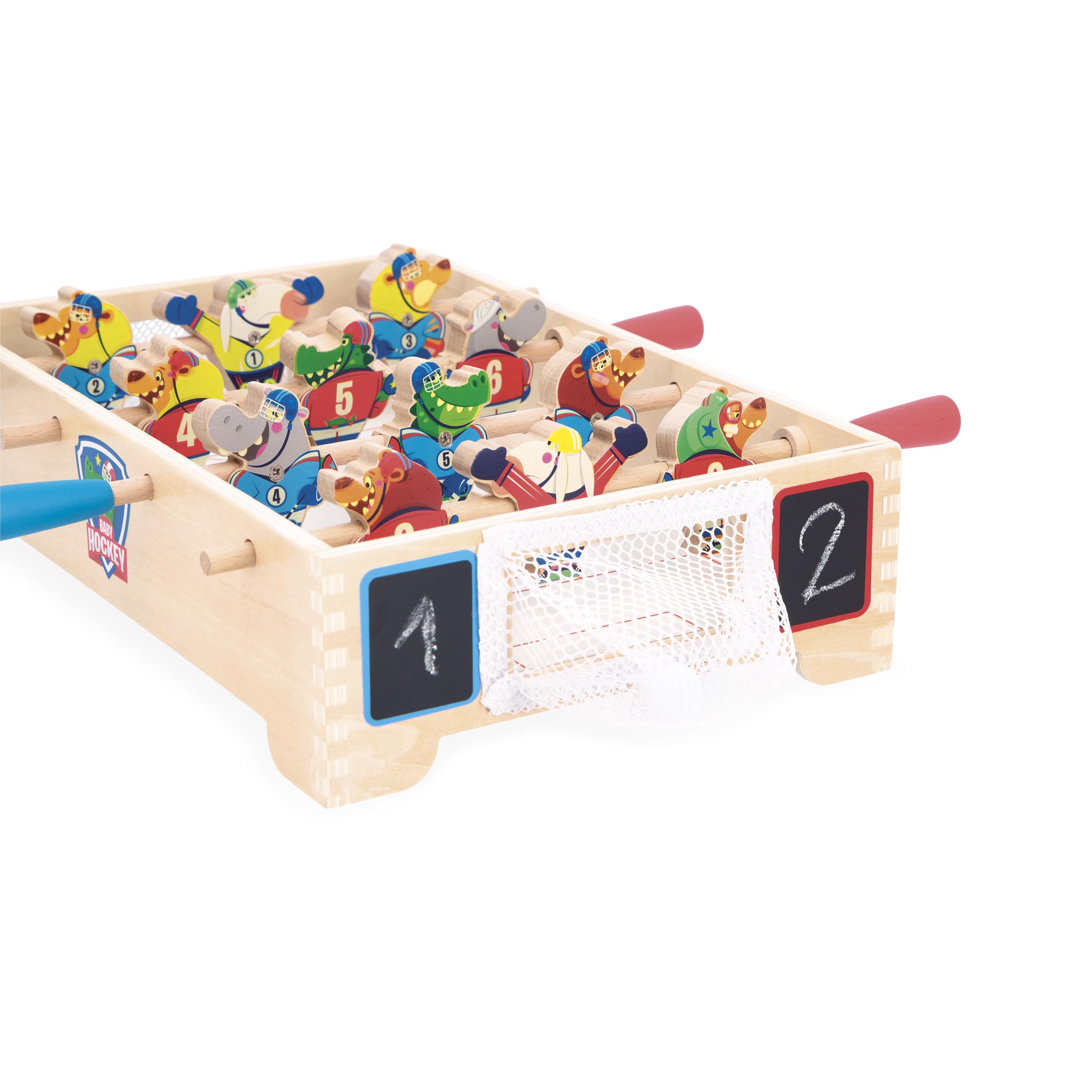 janod-j03367-mini-tischfussball-eishockey-aus-holz-32-5-cm image 2