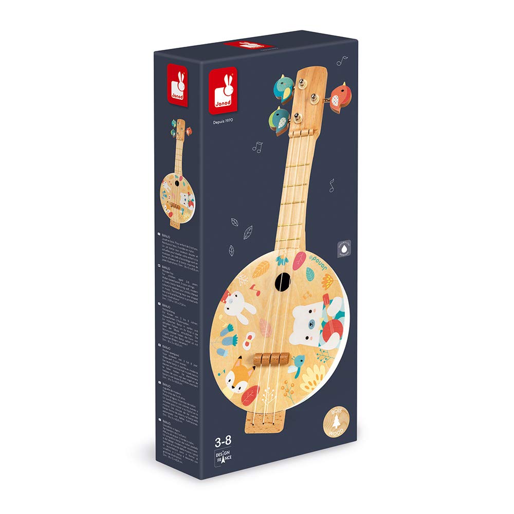 janod-pure-banjo-j05160-holz-musikinstrument-3-saitig-ab-3-jahre image 4