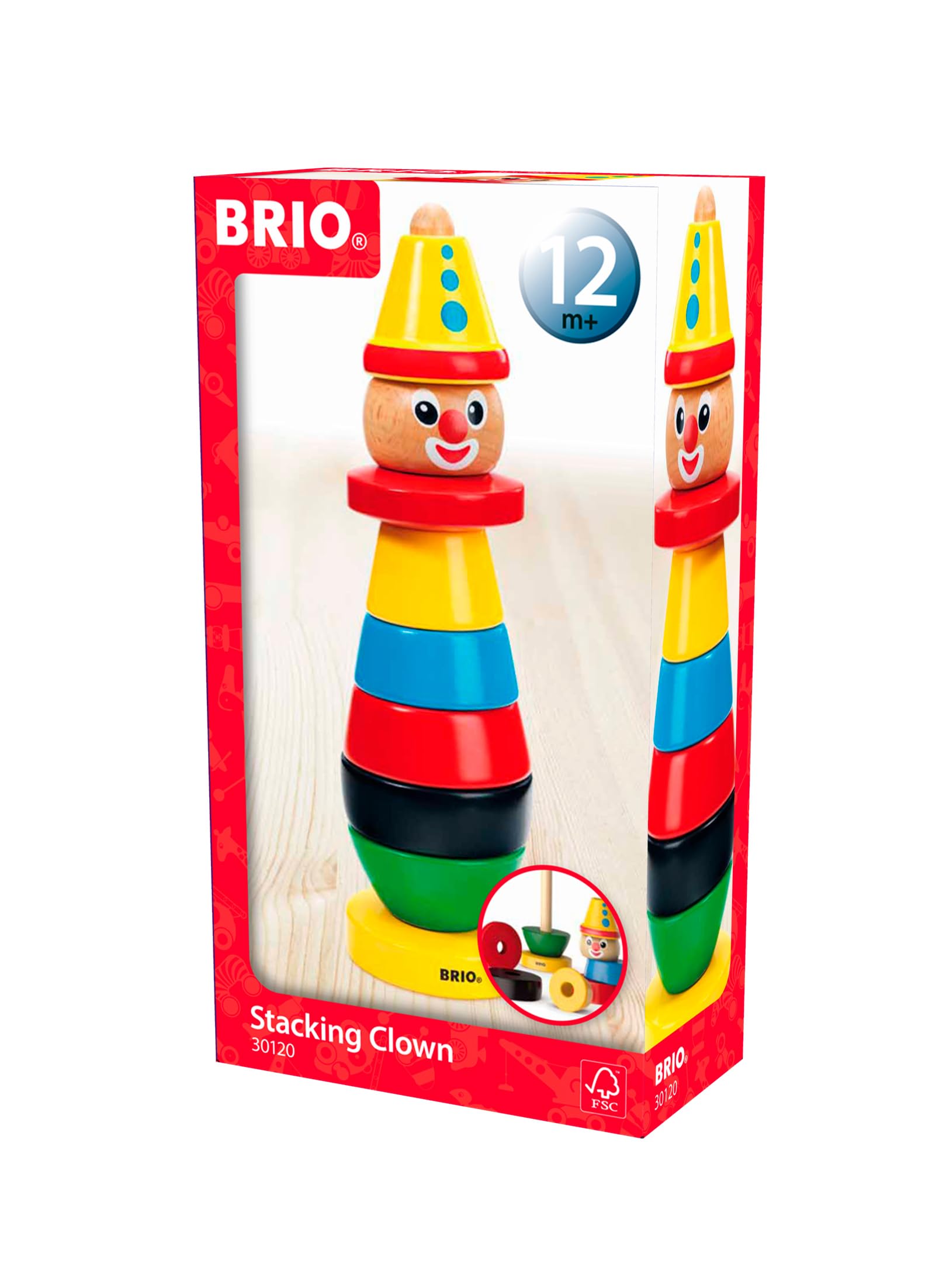 brio-clown-stapelspielzeug-8-teile-aus-fsc-zertifiziertem-holz-ab-12-monaten image 4