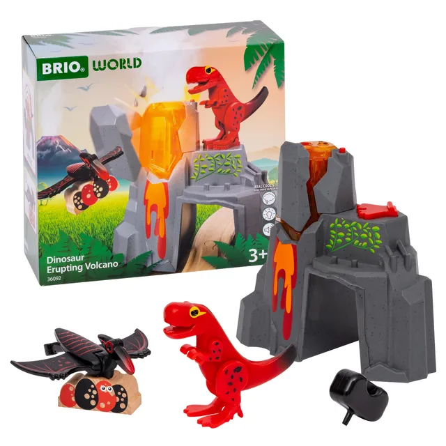 brio-world-36092-dinosaurier-vulkan-mit-ausbruchsfunktion-zugset image 1
