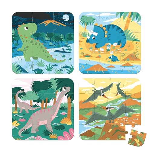 janod-j02541-dinosaurier-puzzle-set-4-teilig-6-bis-16-teile image 8