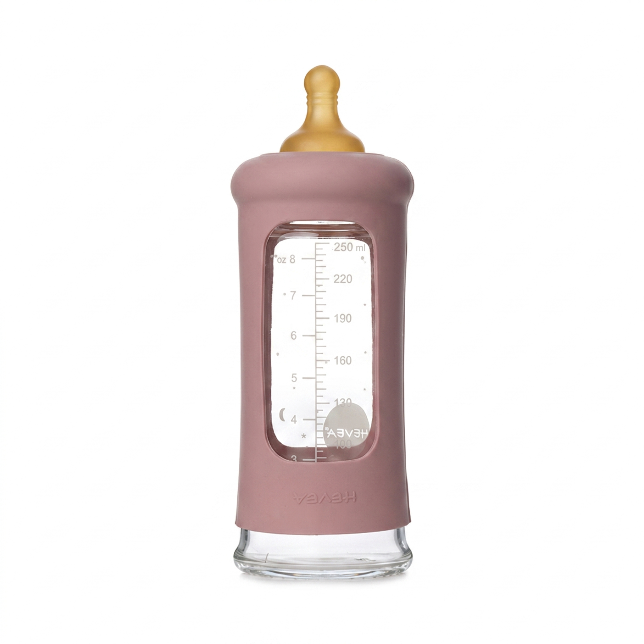 hevea-weithals-baby-glasflasche-250ml-mit-h-lle image 4