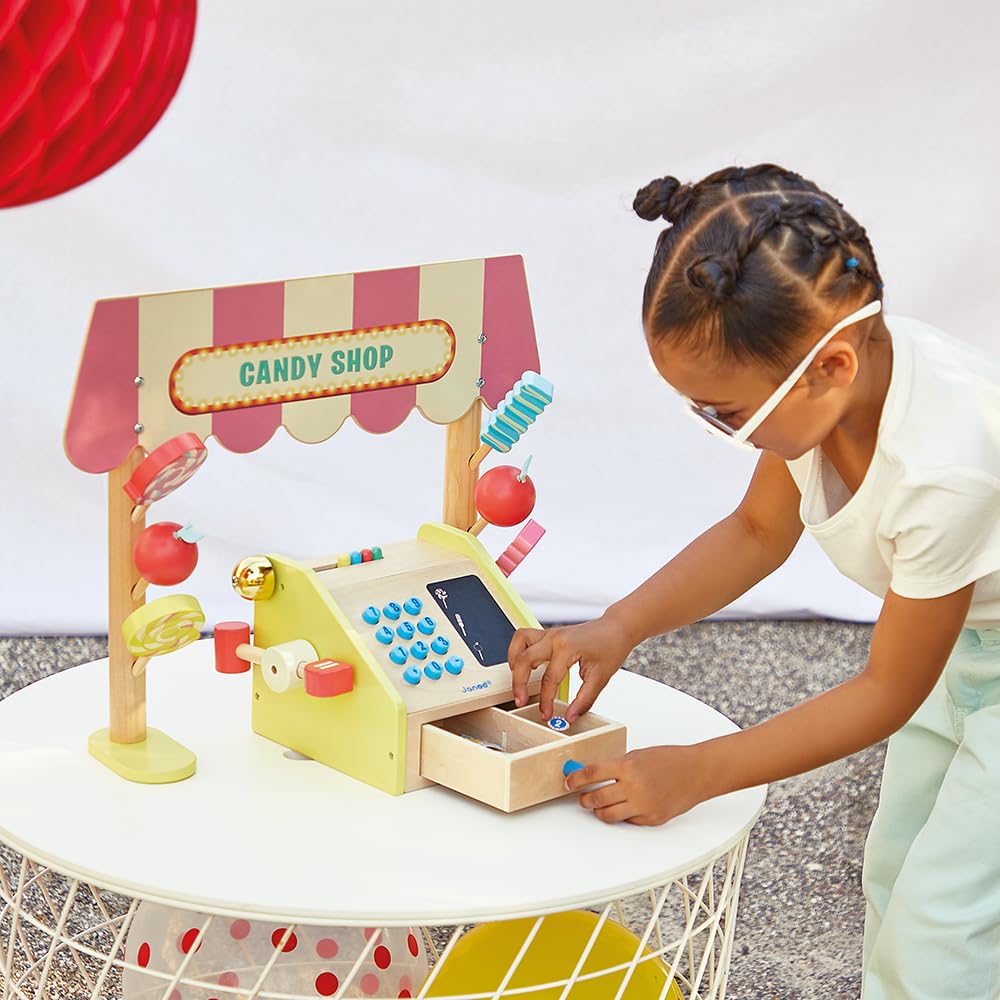 janod-j03350-kinder-kaufladen-applepop-mit-kasse-19-teile-ab-3-jahre image 6