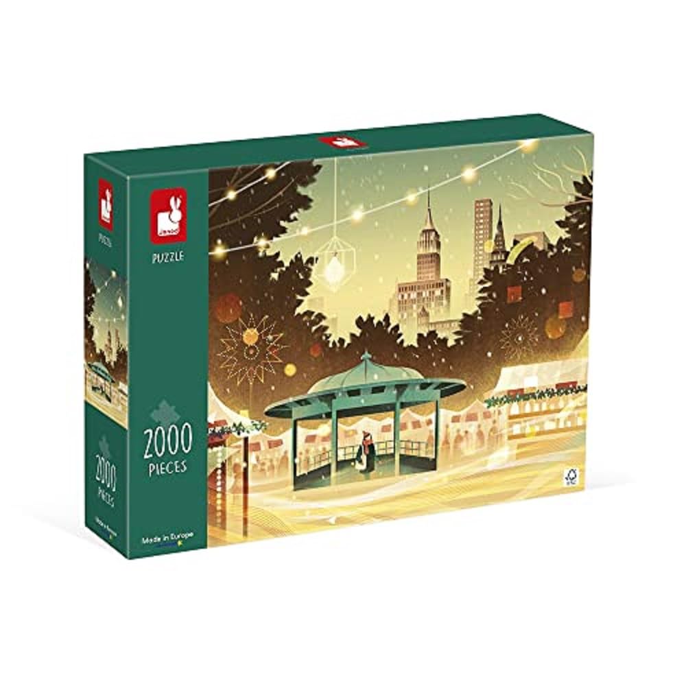janod-puzzle-2000-teile-roter-herbst-f-r-erwachsene-j02518 image 4