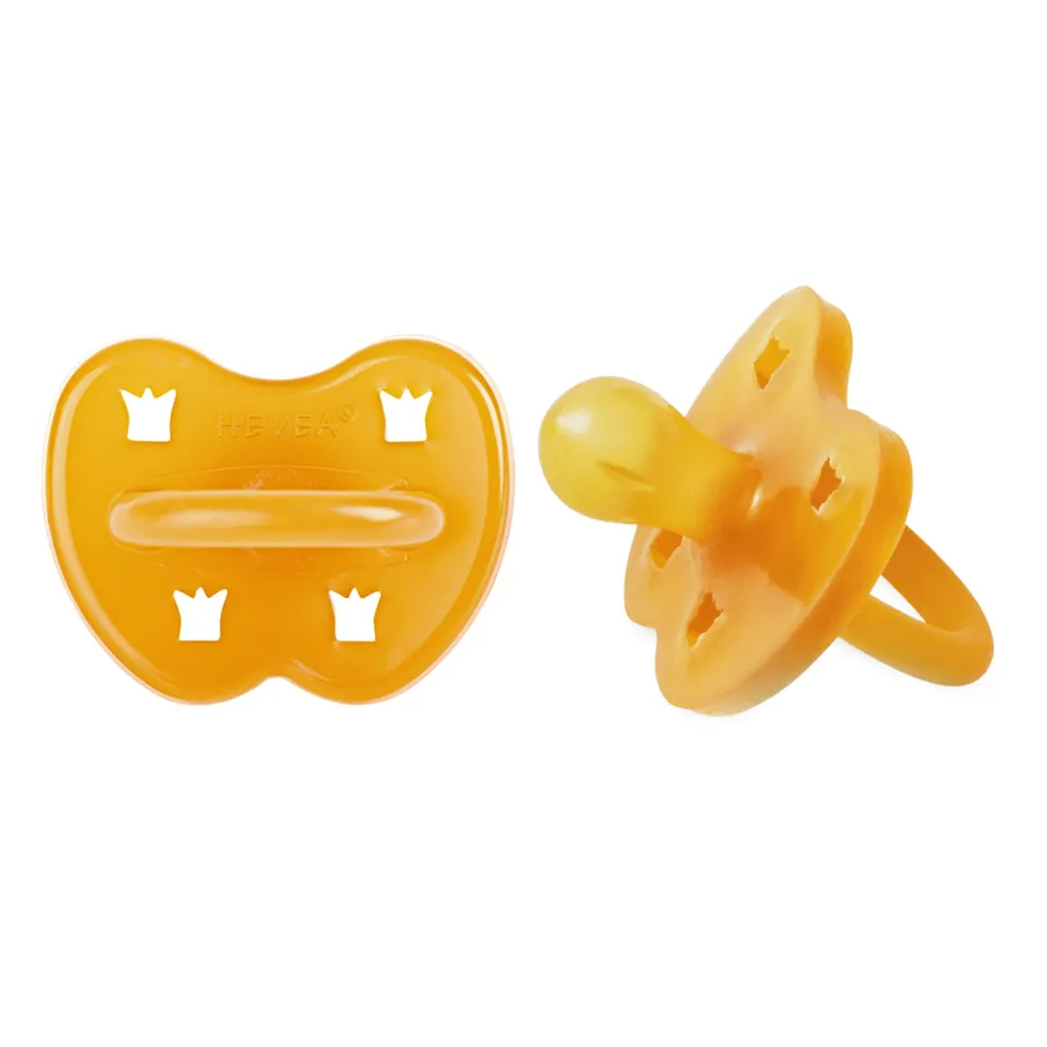 hevea-schnuller-neugeborene-0-monate-2er-pack-rund image 1