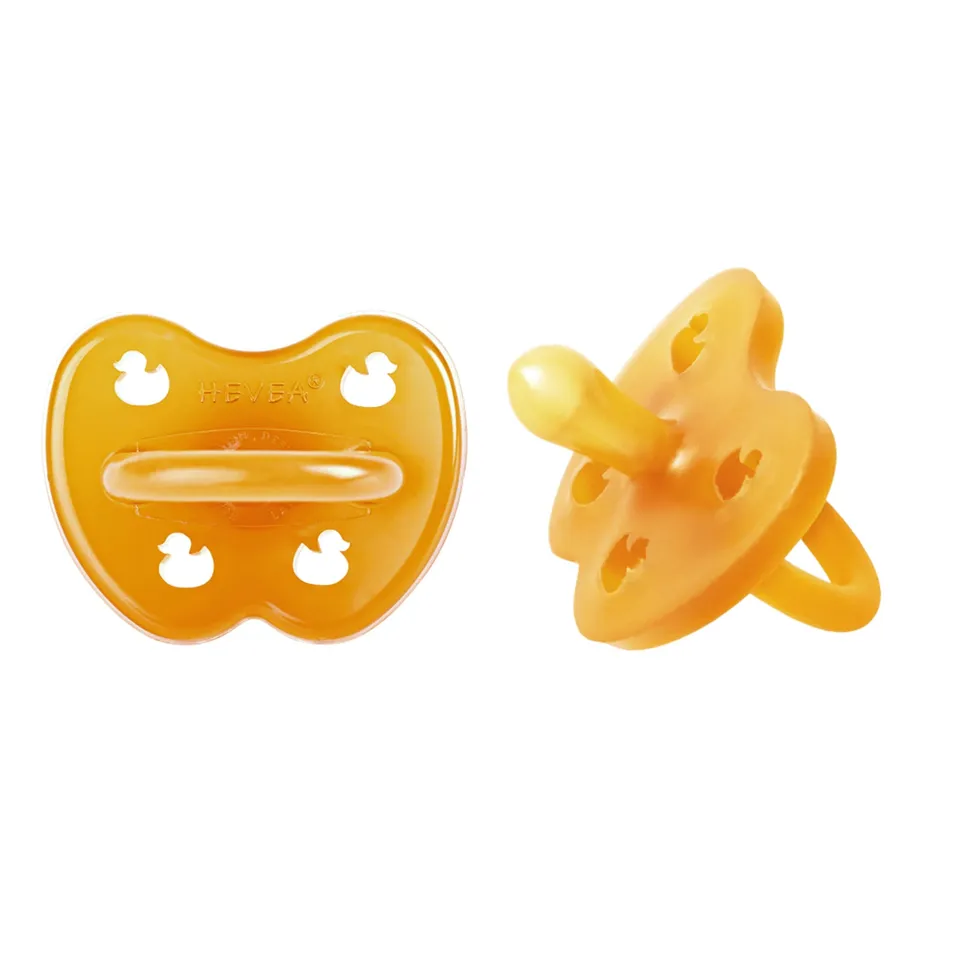 hevea-schnuller-neugeborene-0-monate-symmetrisch-2er-pack image 1