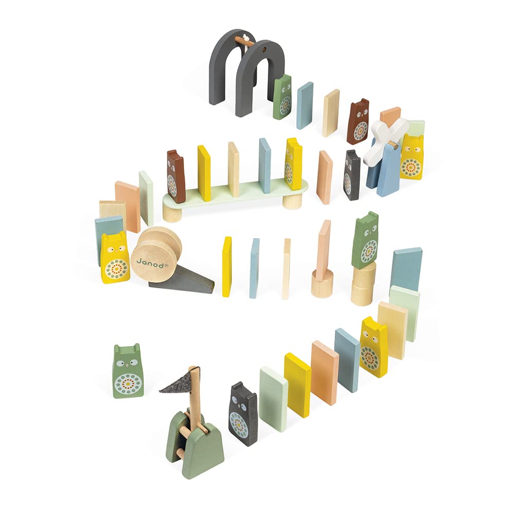 janod-sweet-cocoon-j04404-28-holzdominos-100-teiliges-domino-parcours-set-pastel image 4