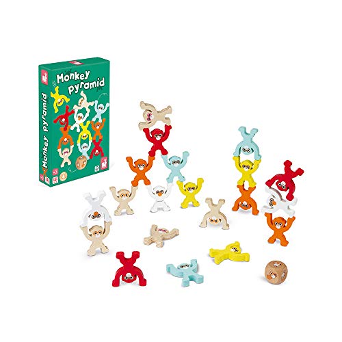 janod-monkey-pyramid-holz-geschicklichkeitsspiel-ab-3-jahren image 8