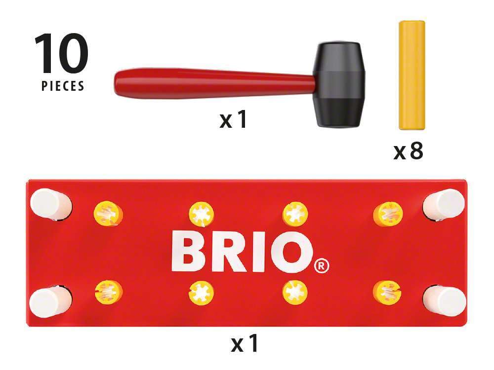 brio-30525-rote-klopfbank-mit-hammer-und-8-stiften image 5