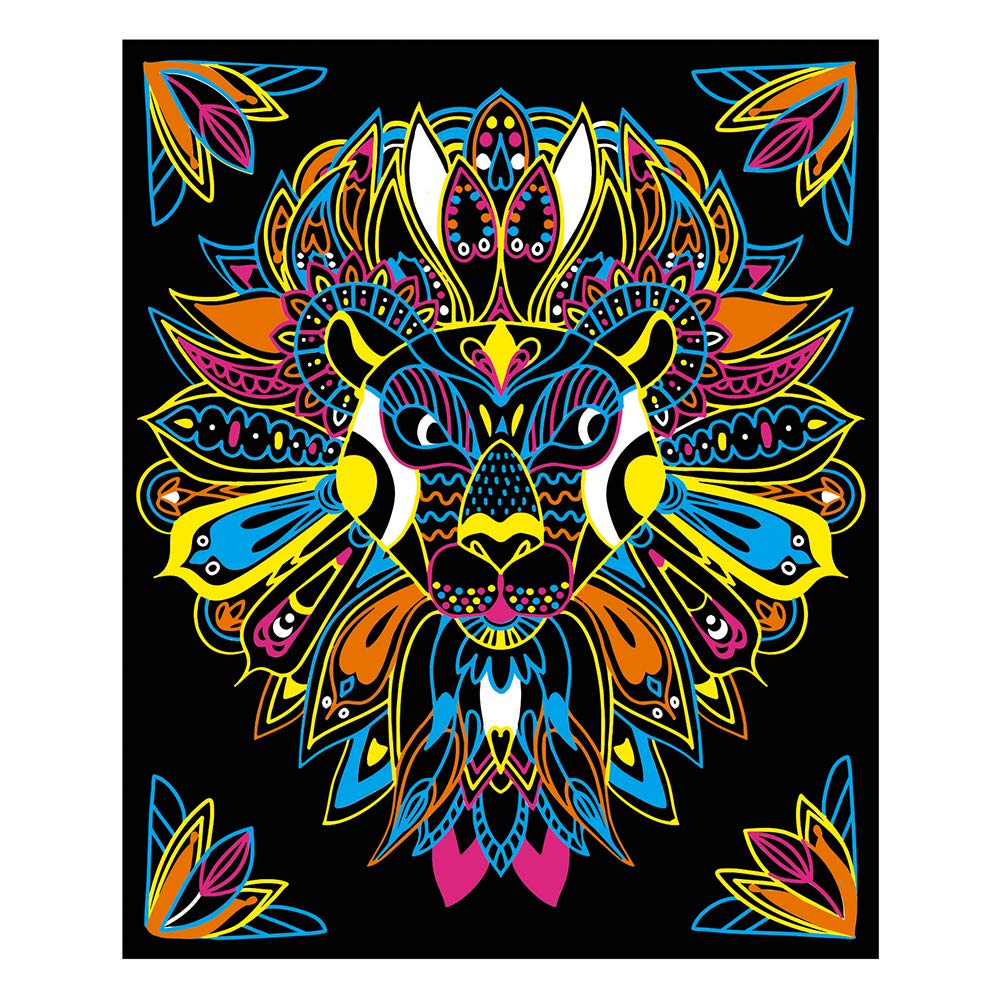 janod-les-ateliers-du-calme-mandalas-neon-tiere-j07949 image 2
